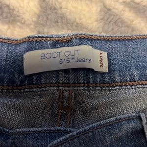 Levi 515 boot cut jeans size 12S EUC
